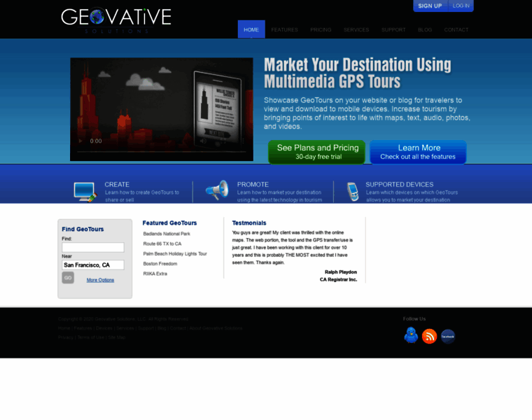 Geovative.com thumbnail