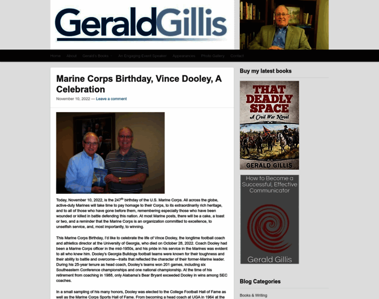 Geraldgillis.com thumbnail