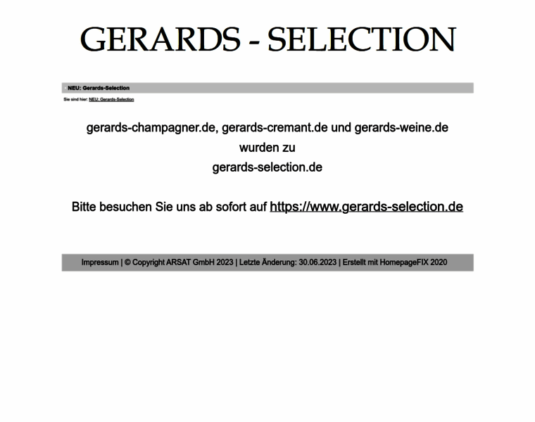 Gerards-champagner.de thumbnail
