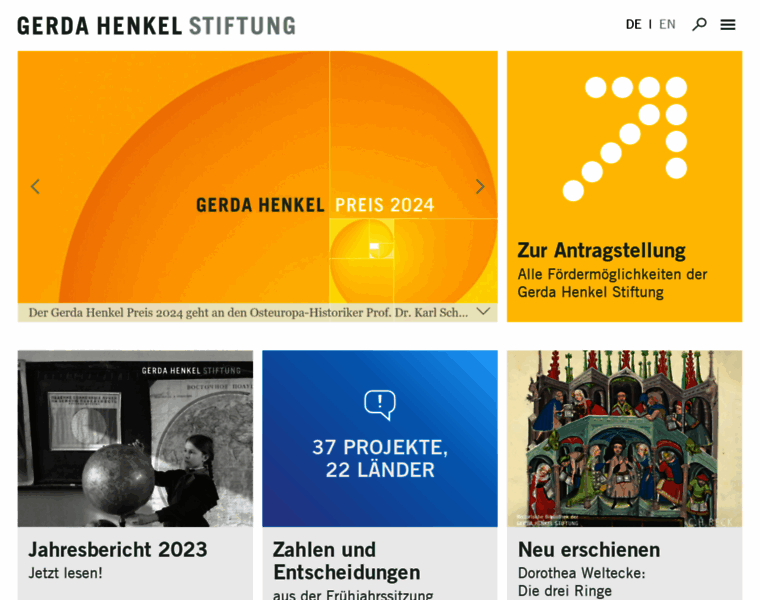 Gerda-henkel-stiftung.de thumbnail