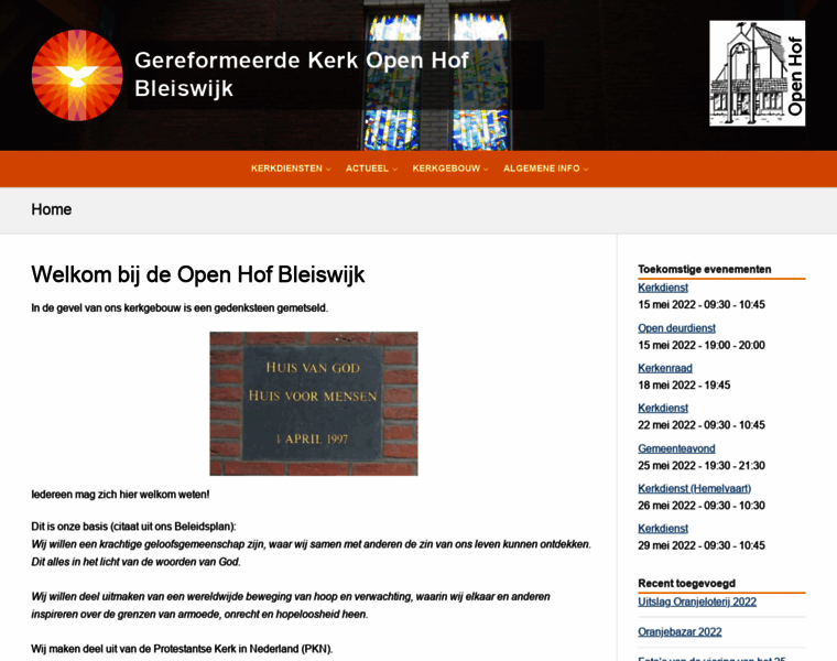 Gereformeerdekerkbleiswijk.nl thumbnail