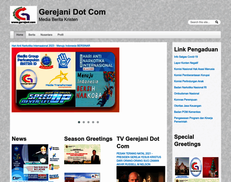 Gerejani.com thumbnail