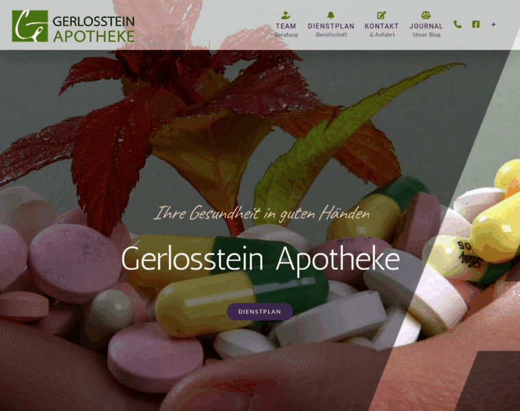 Gerlosstein-apotheke.at thumbnail