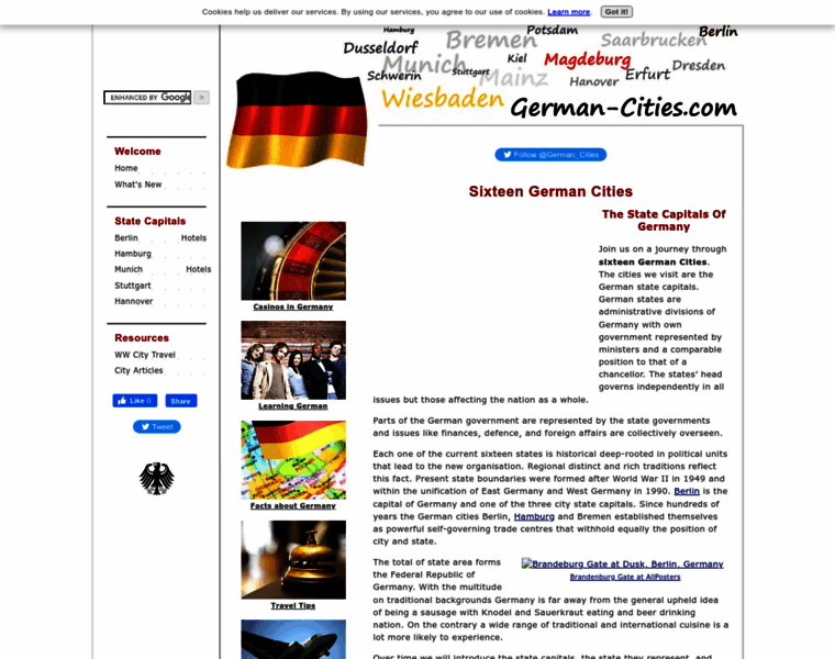 German-cities.com thumbnail