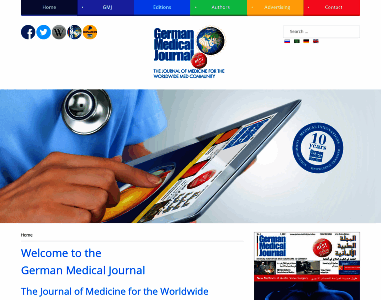 German-medical-journal.eu thumbnail