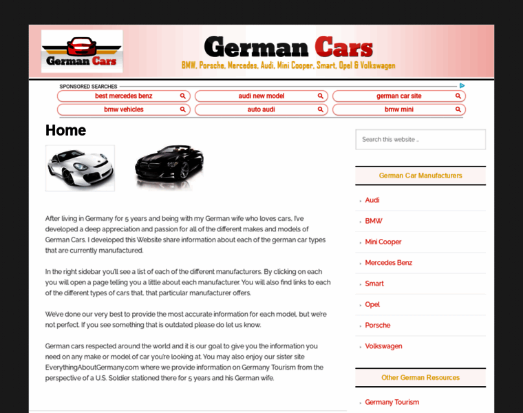 Germancars.everythingaboutgermany.com thumbnail