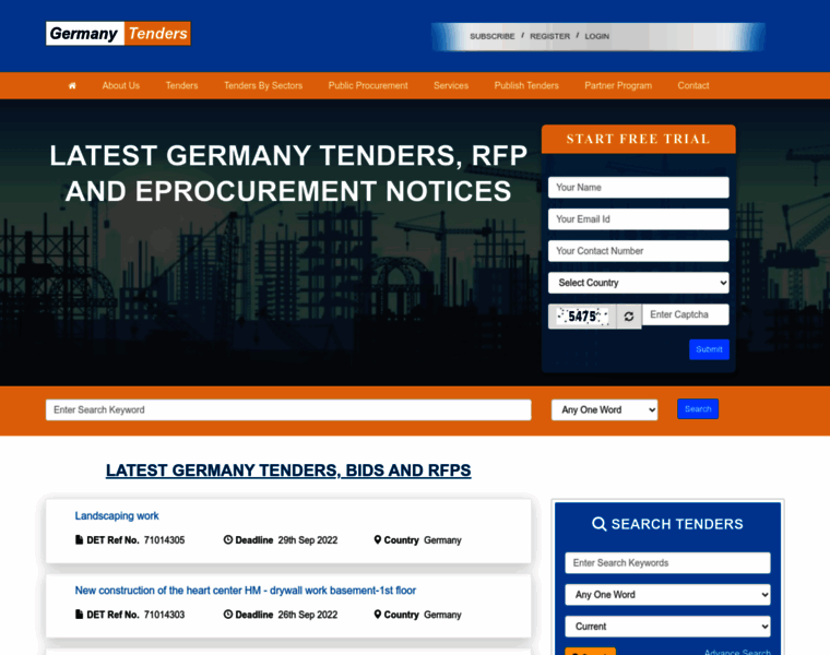 Germanytenders.com thumbnail