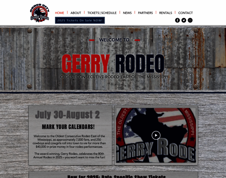 Gerryrodeo.org thumbnail Gerryrodeo.org thumbnail