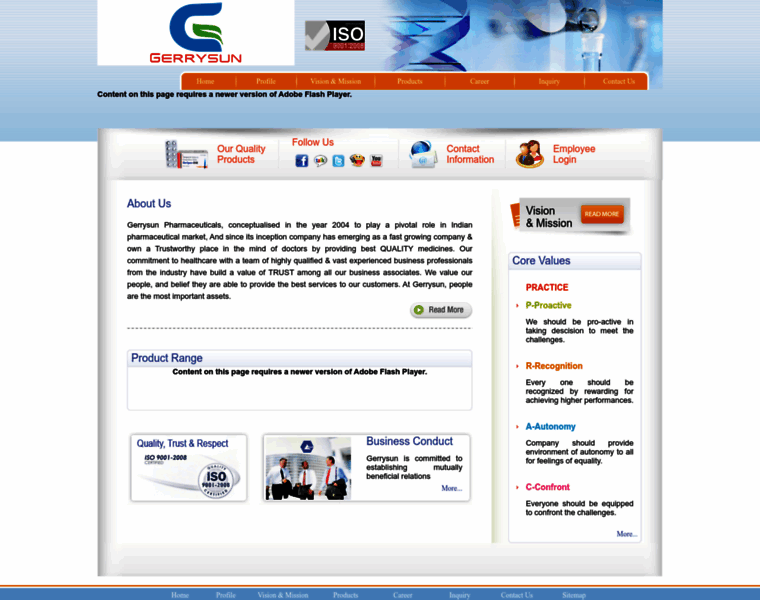 Gerrysunpharma.com thumbnail