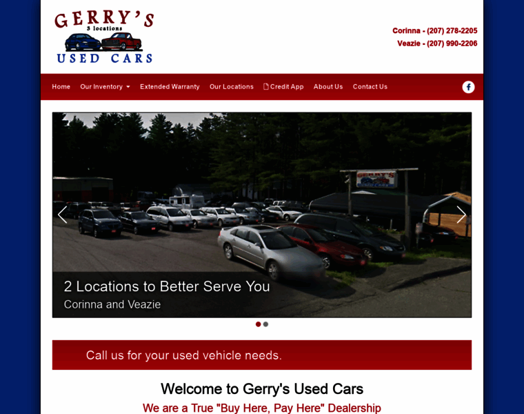 Gerrysusedcars.net thumbnail