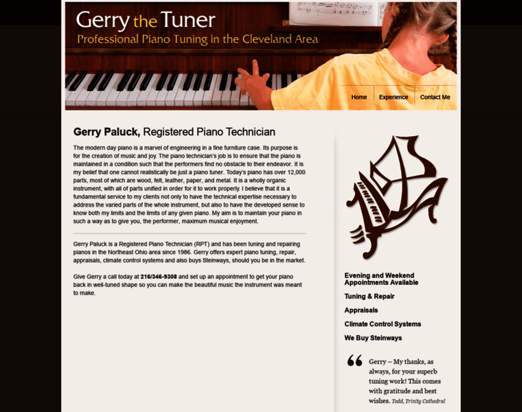 Gerrythetuner.com thumbnail