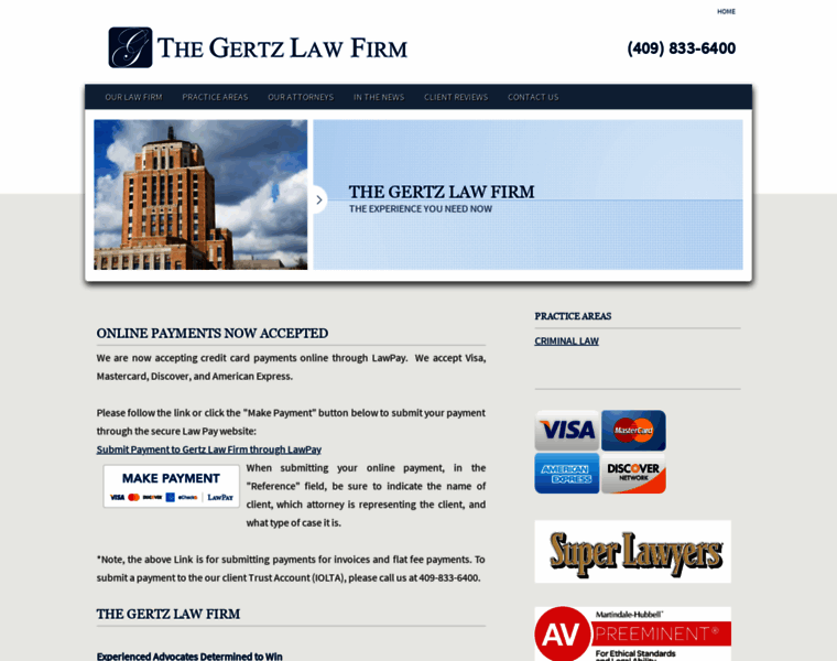 Gertzlawyers.com thumbnail Gertzlawyers.com thumbnail