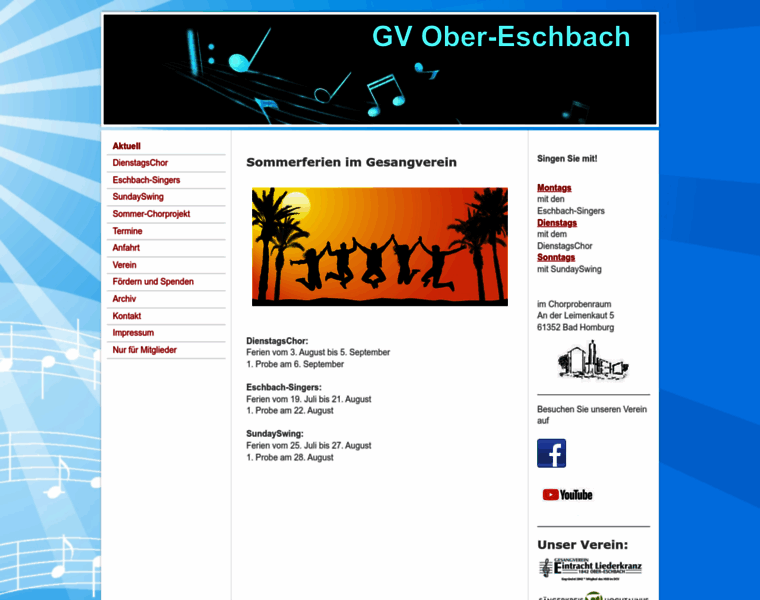 Gesangverein-obereschbach.de thumbnail