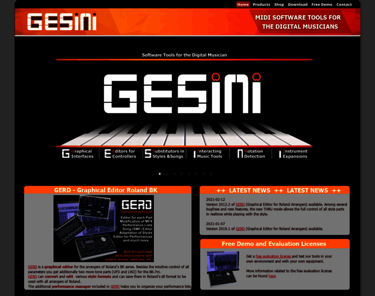 Gesini.com thumbnail