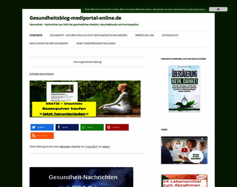 Gesundheitsblog-mediportal-online.de thumbnail