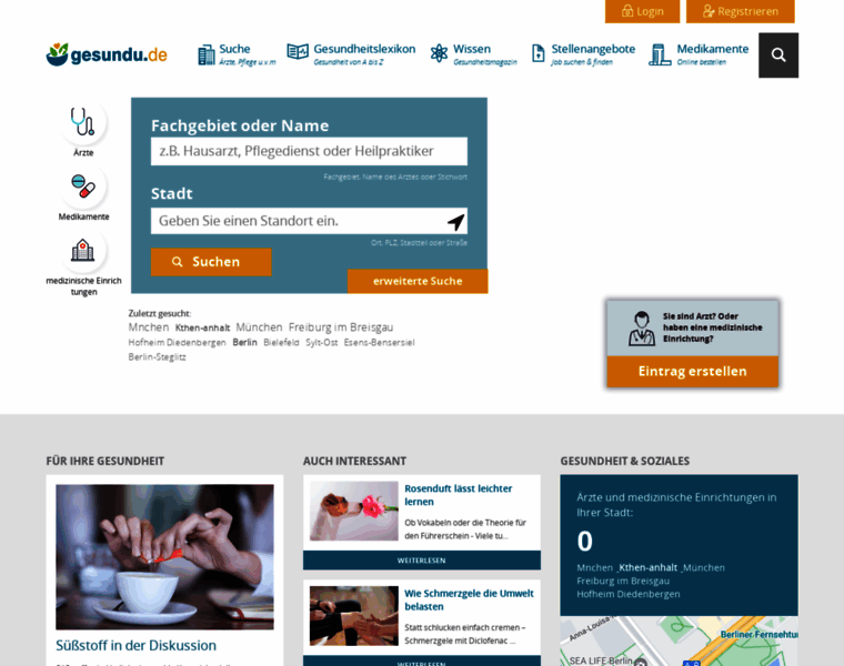 Gesundheitsnetz-deutschland.de thumbnail