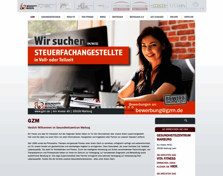 Gesundheitszentrum-marburg.de thumbnail