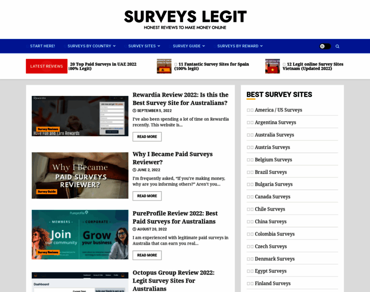 Get-surveys-for-money.com thumbnail