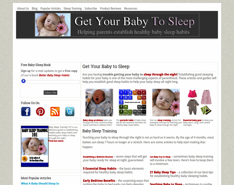 Get-your-baby-to-sleep.com thumbnail