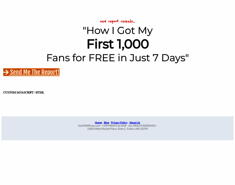 Get10000fans.com thumbnail