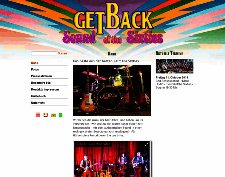 Getback-beatlesnight.de thumbnail