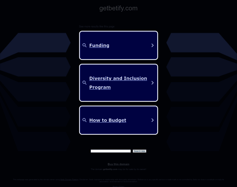 Getbetify.com thumbnail