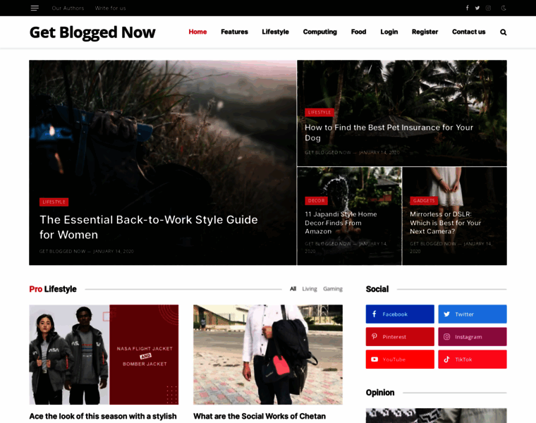 Getbloggednow.com thumbnail