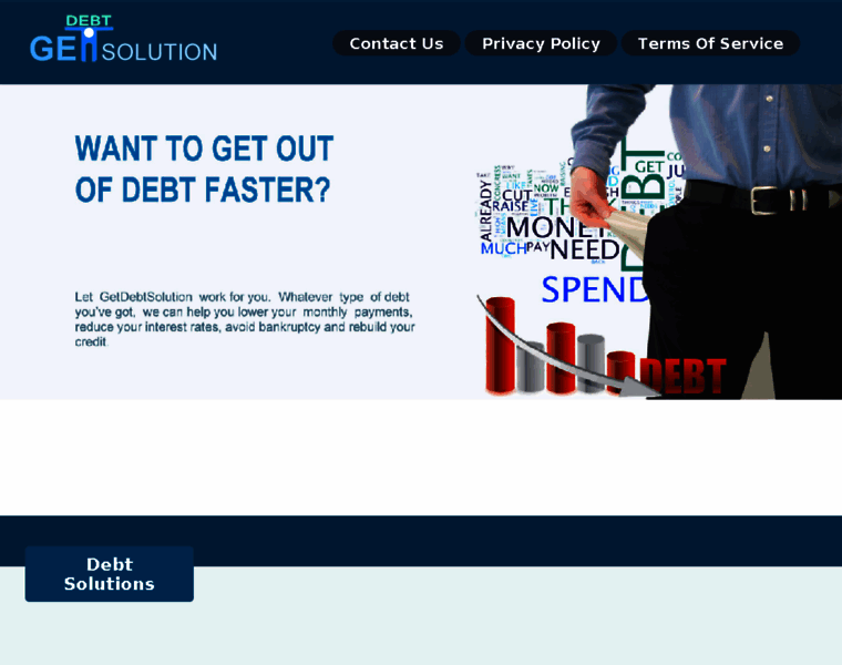 Getdebtsolution.com thumbnail