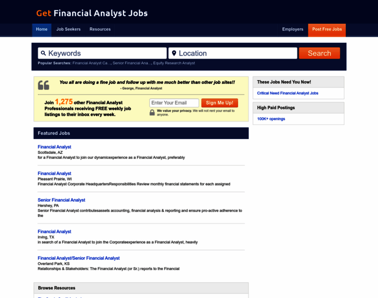 Getfinancialanalystjobs.com thumbnail