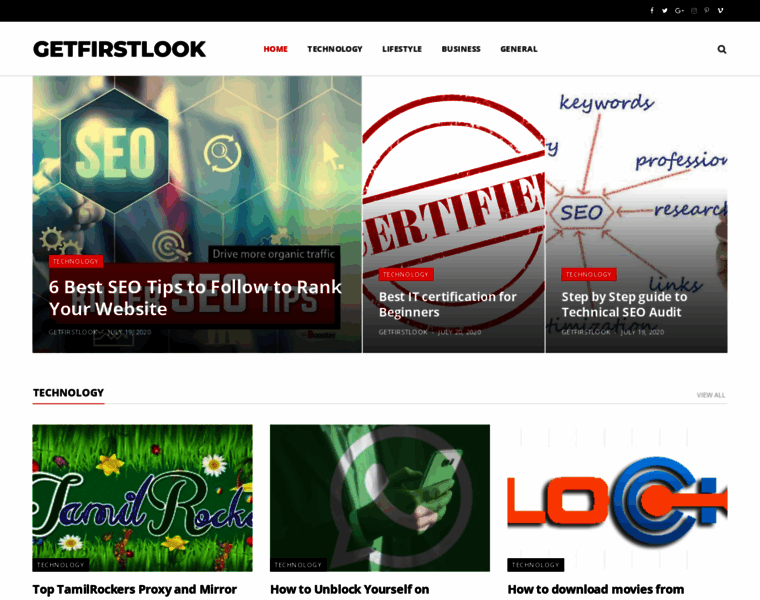 Getfirstlook.com thumbnail