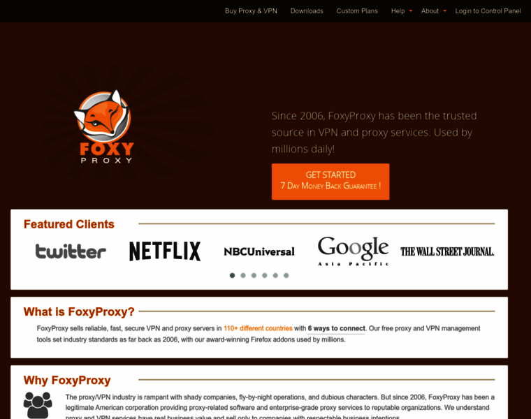 Getfoxyproxy.org thumbnail