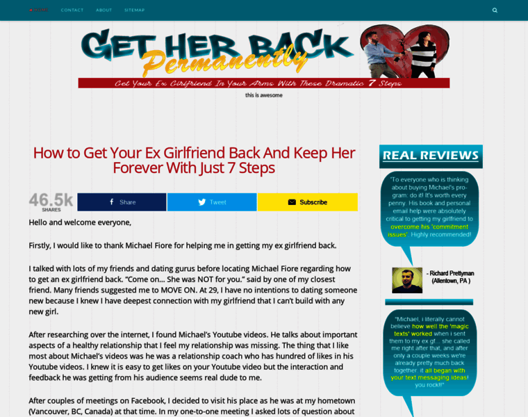 Getherbackpermanently.com thumbnail