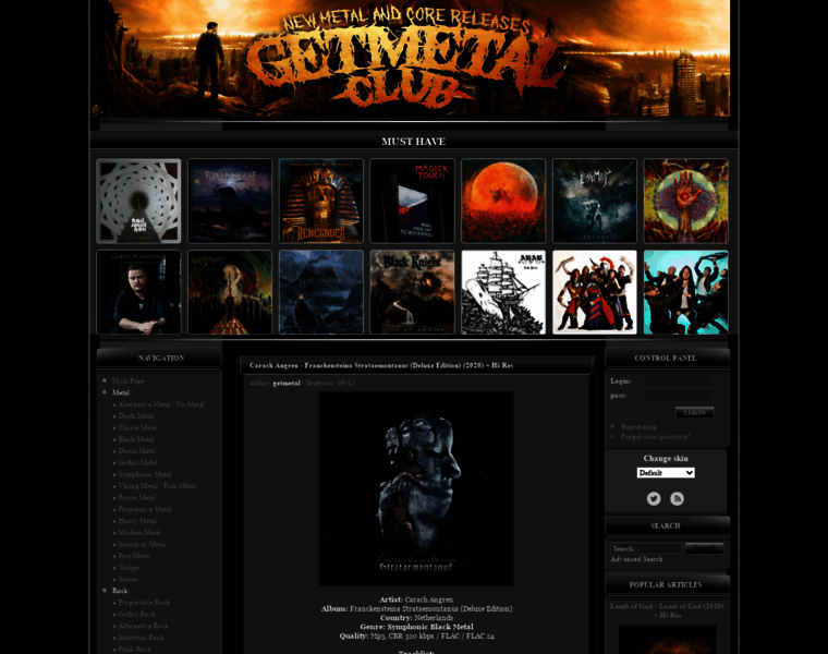 Getmetal.org thumbnail
