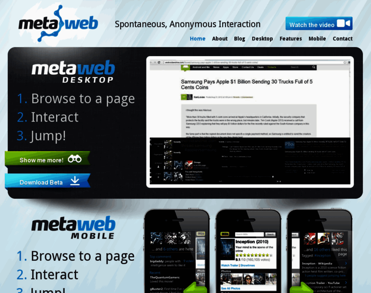 Getmetaweb.com thumbnail