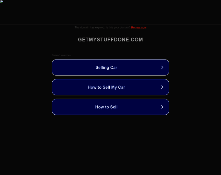 Getmystuffdone.com thumbnail Getmystuffdone.com thumbnail