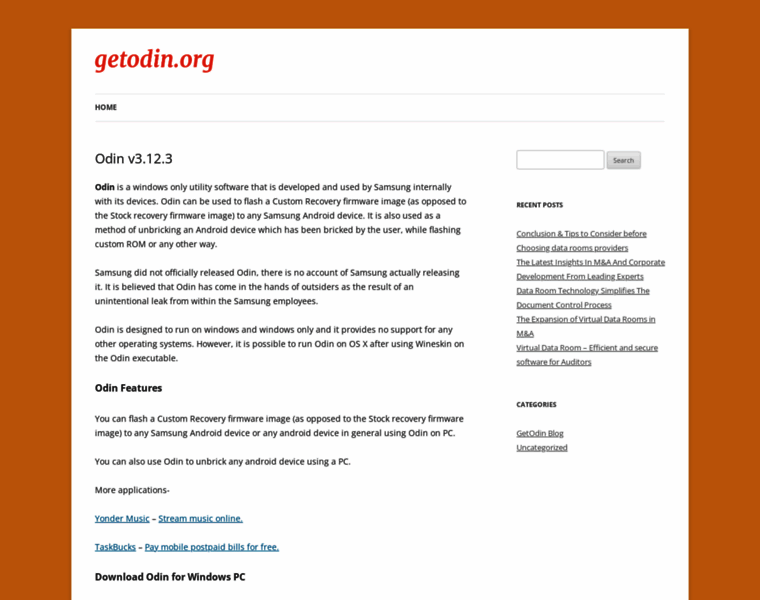 Getodin.org thumbnail
