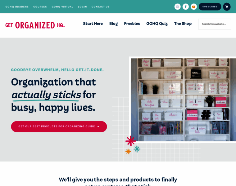Getorganizedhq.com thumbnail
