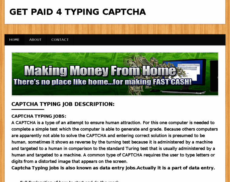 Getpaid4typing.us thumbnail