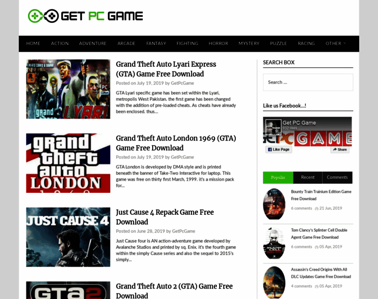 Getpcgame.com thumbnail