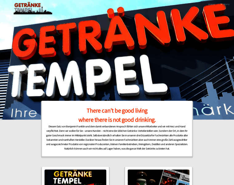 Getraenke-tempel.de thumbnail