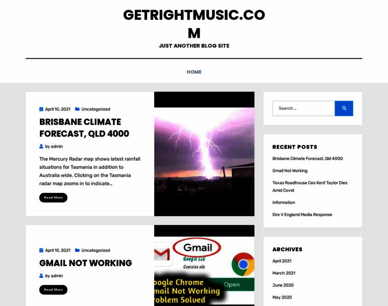 Getrightmusic.com thumbnail