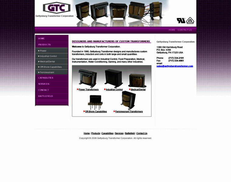 Gettysburgtransformer.com thumbnail Gettysburgtransformer.com thumbnail