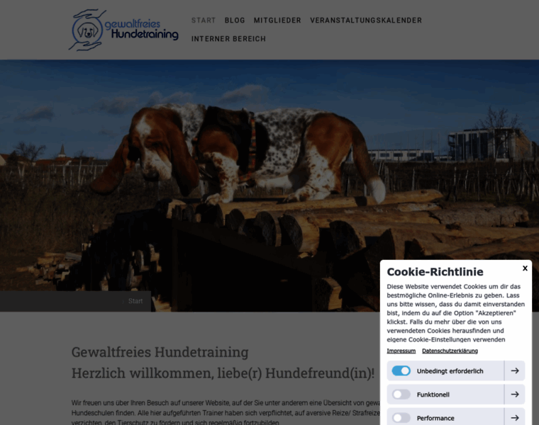 Gewaltfreies-hundetraining.com thumbnail