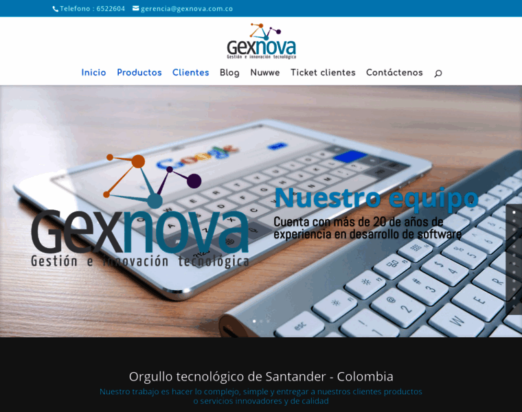 Gexnova.com.co thumbnail