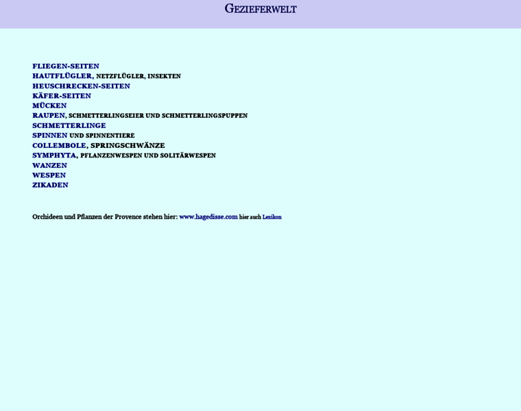 Gezieferwelt.de thumbnail Gezieferwelt.de thumbnail