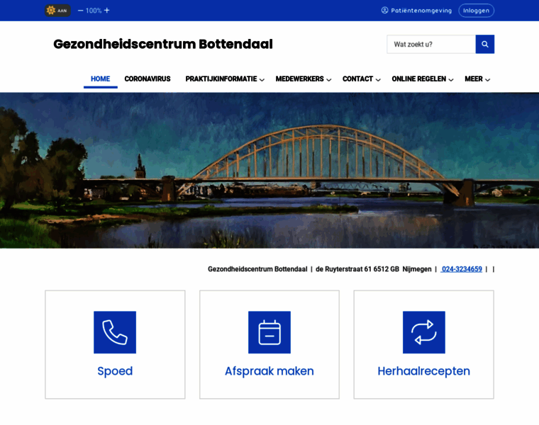 Gezondheidscentrum-bottendaal.nl thumbnail