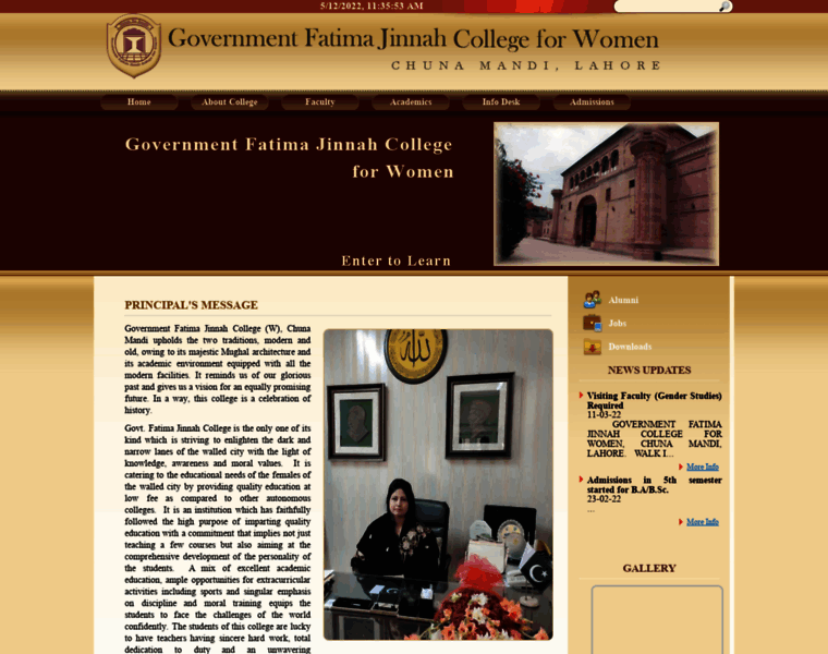 Gfjc.edu.pk thumbnail