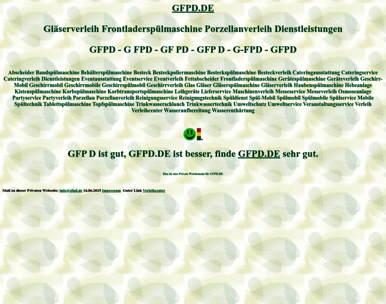 Gfpd.de thumbnail