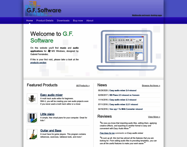 Gfsoftware-downloads.com thumbnail