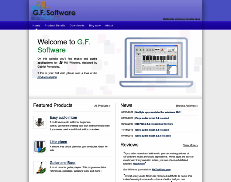 Gfsoftware.com thumbnail